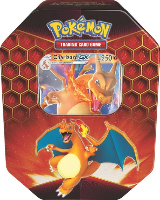 Charizard hidden Fates Tin